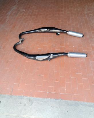 Scarichi originali Yamaha rd 350 lc