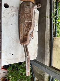 Marmitta lambretta doppio scarico