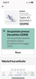 Scarpe running uomo