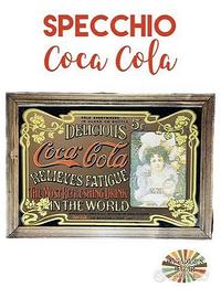 Quadro specchio  "COCA COLA"