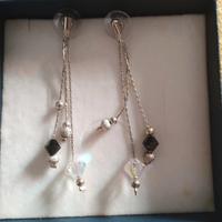 Orecchini lunghi Swarovski vintage 