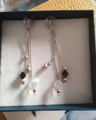 Orecchini lunghi Swarovski vintage 