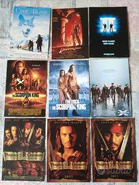 Lotto 21 cartoline film e telefilm vari