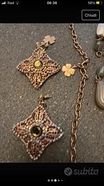 Set orecchini e collana Airoldi