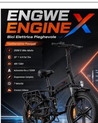 Bici ENGWE MX8 BOOST  equivalente ENGINE X