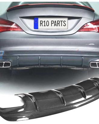 DIFFUSORE MERCEDES CLA W117 16-18 LOOK AMG CLA45 C