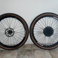 Ruote Carbonio Boone piuma XC canale 28 lefty