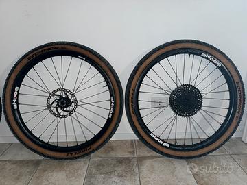 Ruote Carbonio Boone piuma XC canale 28 lefty