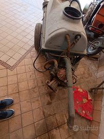 Motopompa carrellata