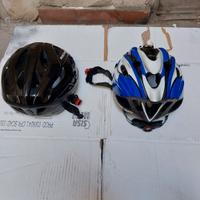 MTB E BICICLETTE CASCHI  COME NUOVI
