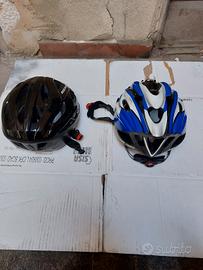MTB E BICICLETTE CASCHI  COME NUOVI