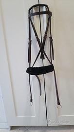 Testiera cavallo bitless bridle sintetica FULL