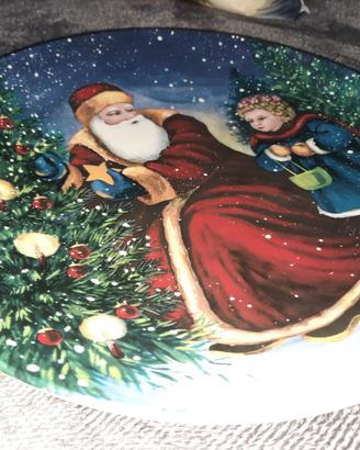 piatto di Natale decorativo 