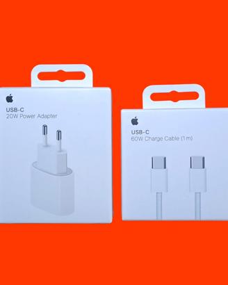 Alimentatore Apple Originale 20W x iPhone 15 16 17