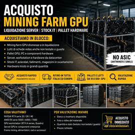 Rig mining / schede video / gpu