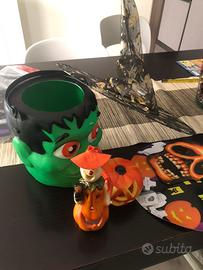 Halloween , ceramica plastica stoffa