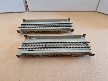 Marklin H0 Coppia Di Rampe Rettilinee Metalliche 7