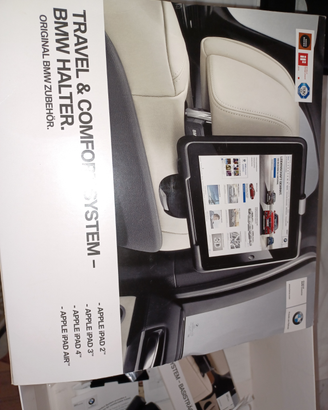 Supporto Bmw per i-pad