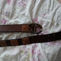 Cintura cavalli vintage pelle