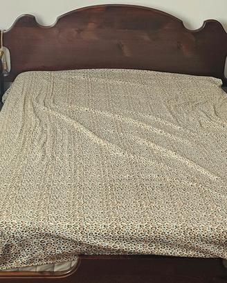Letto, Comodini, Credenza in legno