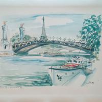 Parigi Vintage" - AcquerelliTheo Guillery