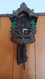 orologio a cucù antico da revisionare 