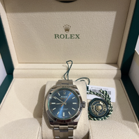 Rolex  Milgauss 116400GV Blue Dial 2020 full set