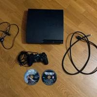 PS3 Slim Console 320 GB + Controller + HDMI + game