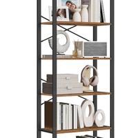 Libreria a 6 ripiani stile industriale