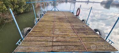 pontile galleggiante ormeggio barca