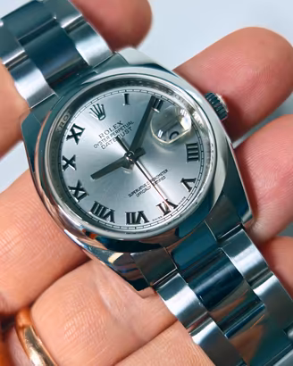 Rolex DJ 36 116200 argenté Card RRR 2008 full set 