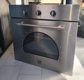 Forno a Gas da Incasso REX 60 cm – Inox Stile Vint