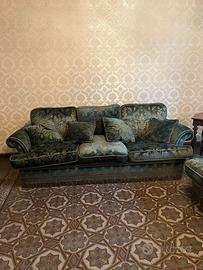 Set divani classici damascato vintage