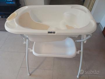 Vasca Bagnetto CAM Supporto Pieghevole e Accessori
