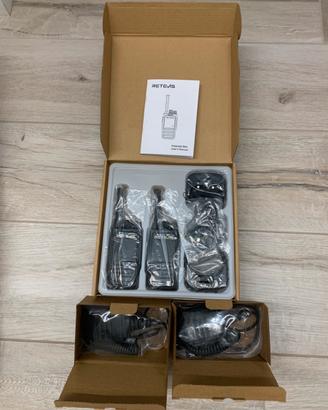 Retevis B64 n°2 Wallie Talkie professionali nuovi