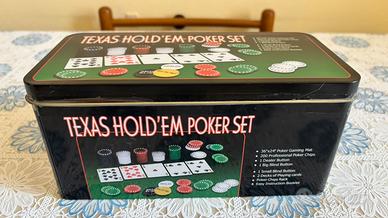 Gioco poker set completo