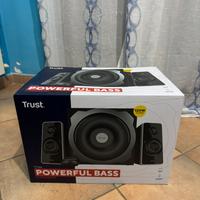 Coppia Casse + Subwoofer Trust Tytan 2.1