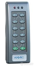 FAAC lettore + tastiera autonoma controllo accessi