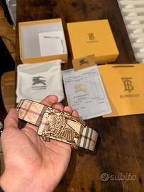 Cintura BURBERRY e scatola e tutti accessori 115cm
