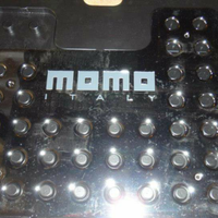 Battitacco tappetini alluminio Momo racing