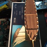 modello barca a vela Flying fish 1860,