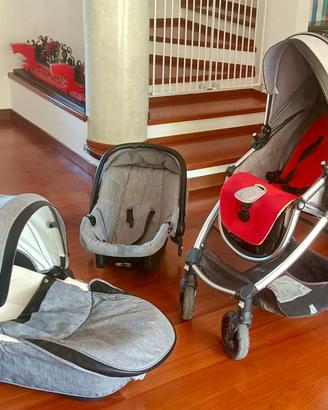 Trio passeggino Metropolitan Giordani