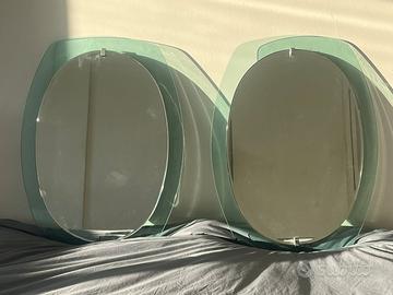 Coppia di specchi VECA vintage anni ‘60/‘70