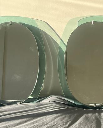 Coppia di specchi VECA vintage anni ‘60/‘70