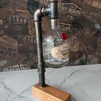 Lampada da tavolo industrial Bottiglia Pampero