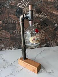 Lampada da tavolo industrial Bottiglia Pampero