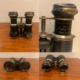 ANTICO e raro Binocolo JOHN BULL militare   viaggi