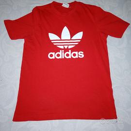 T-shirt rossa Adidas