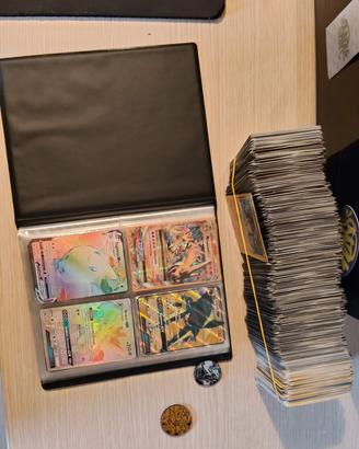 album carte Pokemon +lotto da 634 carte
