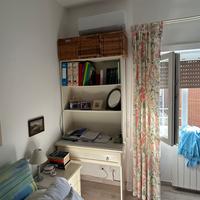 Libreria scrivania bianca